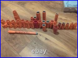 1000v Rated Insulated Socket Set RS Sibelle Various Up To 24mm