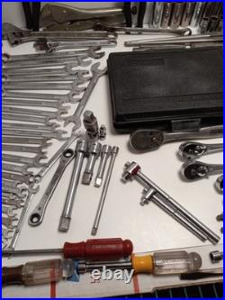 100% USA Massive Craftsman Tool Lot Ratchets Wrenches Sockets Pliers 206 Pc