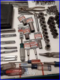 100% USA Massive Craftsman Tool Lot Ratchets Wrenches Sockets Pliers 206 Pc