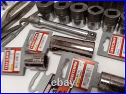 100% USA Massive Craftsman Tool Lot Ratchets Wrenches Sockets Pliers 206 Pc