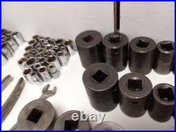 100% USA Massive Craftsman Tool Lot Ratchets Wrenches Sockets Pliers 206 Pc