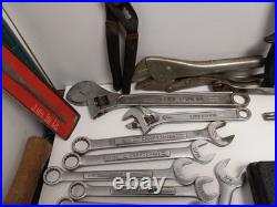 100% USA Massive Craftsman Tool Lot Ratchets Wrenches Sockets Pliers 206 Pc