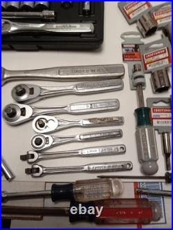 100% USA Massive Craftsman Tool Lot Ratchets Wrenches Sockets Pliers 206 Pc