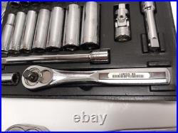 100% USA Massive Craftsman Tool Lot Ratchets Wrenches Sockets Pliers 206 Pc