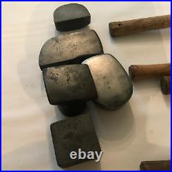 10 Piece Blue Point Craftsman ABC Auto Body Hammer And Dolly Lot Free Ship