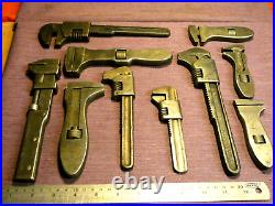 10 Toolkit Vintage Adjustable Wrench Spanner Tools Autojumble Automobilia 10 Toolkit Vintage Adjustable Wrench Spanner Tools Autojumble Automobilia