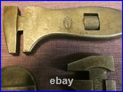 10 Toolkit Vintage Adjustable Wrench Spanner Tools Autojumble Automobilia