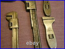 10 Toolkit Vintage Adjustable Wrench Spanner Tools Autojumble Automobilia 10 Toolkit Vintage Adjustable Wrench Spanner Tools Autojumble Automobilia
