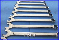11pc CAT Caterpillar METRIC Wrench set 9-19mm Rare Made by Snap on 2012-14