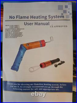 1200W Induction Ductor Magnetic Heater Kit Bolt Remover Flameless Heat UK Plug