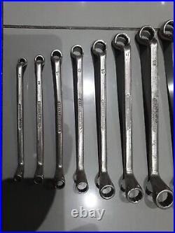 12 X Gedore No. 2 Ring Spanners Metric 6mm 32mm