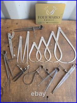 13 x Calipers/Dividers Woodwork/ Woodcarving Ben Harms Collection 13 x Calipers/Dividers Woodwork/ Woodcarving Ben Harms Collection