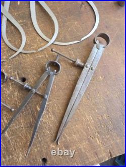 13 x Calipers/Dividers Woodwork/ Woodcarving Ben Harms Collection