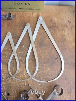 13 x Calipers/Dividers Woodwork/ Woodcarving Ben Harms Collection