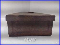 1940's Vintage Craftsman Circle K 3/4 Socket Set Original Metal Tool Box Case