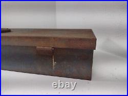 1940's Vintage Craftsman Circle K 3/4 Socket Set Original Metal Tool Box Case