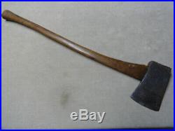 1952 Emerson Stevens Oakland Maine E & S Mfg Co Hand Made Ax Axe 3 1/4 lb Head