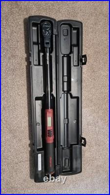 1/2 Snap on digital torque wrench with angle measuring, in very good condition