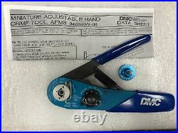 1x DMC M22520/2-01 Afm8 Crimping Tool With K1057 Positioner & Box & Data Sheet