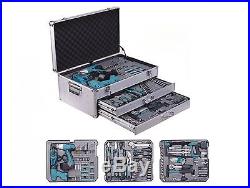 203pc Complete Tool Kit Chest Box Professional Diy Garage Use
