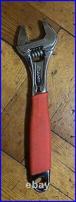 2 x Snap On Adjustable Wrenches Wrench Spanner Tools Made In Spain