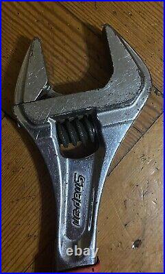 2 x Snap On Adjustable Wrenches Wrench Spanner Tools Made In Spain