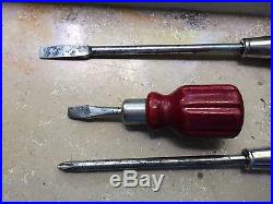 3 Screwdriver with red handle for Porsche 356 A B C Tool Bag Toolkit Toolbag