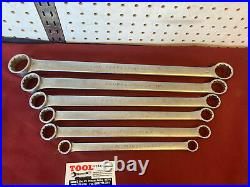 6Pc. PROTO TOOLS SAE 12 Pt Double Box End Wrench Set Made In USA 5/8-1-5/16