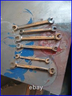 6 Snap On Spanners 8mm, 10mm, 11mm, 12mm, 13mm, 14mm