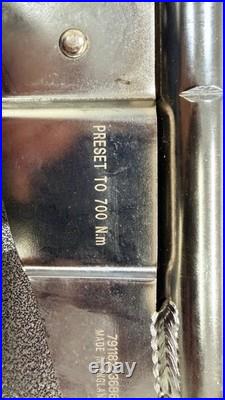 700Nm Norbar Preset Torque Wrench 3/4 Drive Heavy Duty HGV Wheel Nut Tool