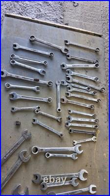 70 big Af bsw Whitworth & others 4ba to 17/16 combination open ended rings