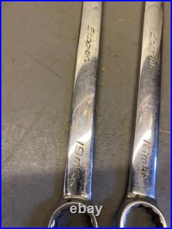 7 Snap On Tools OEXM Metric Pt set Combination Wrenches 19/18/17/16/14/11/9