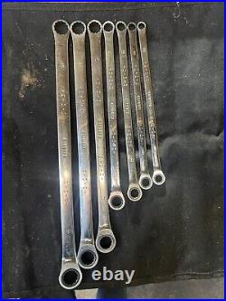 7x Expert Sold By Mac Tools Ring End & Ratchet Extra Long Metric Ring Spanners