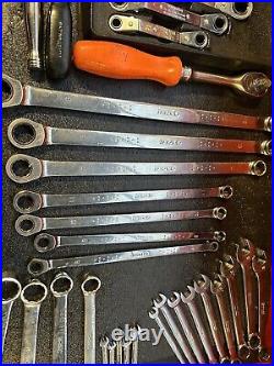 7x Expert Sold By Mac Tools Ring End & Ratchet Extra Long Metric Ring Spanners