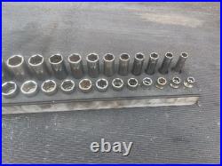 8-19 Short and Deep 3/8 Drive Socket Set Snap On