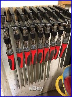 9 bessey F-clamps