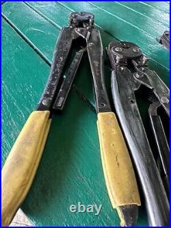 AMP 575025 P. I. D. G. STRATOTHERM HAND CRIMP TOOL Mini 22 24-20, 22-16, 26-22 Job