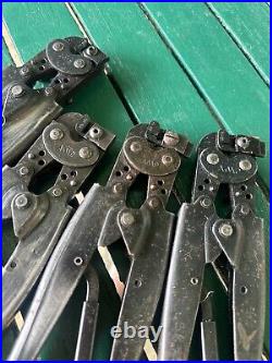 AMP 575025 P. I. D. G. STRATOTHERM HAND CRIMP TOOL Mini 22 24-20, 22-16, 26-22 Job
