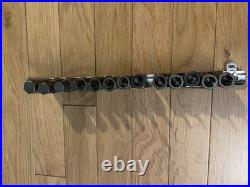 APEX 13pc Hex Bit Socket Set 3/8 Drive Business Black Mechanic Tools USA