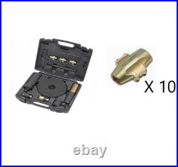 AST Locking Wheel Nut Remover Set used by AA RAC with 10 FREE C BLADES Quality