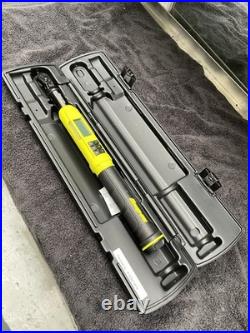 ATECHF240VH Snap-On 1/4 Drive Flex-Head Techwrench Torque Wrench Digital LCD