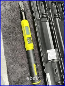 ATECHF240VH Snap-On 1/4 Drive Flex-Head Techwrench Torque Wrench Digital LCD