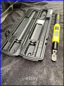 ATECHF240VH Snap-On 1/4 Drive Flex-Head Techwrench Torque Wrench Digital LCD