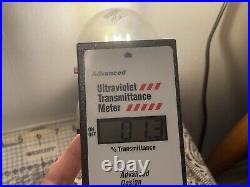 Advanced Light Transmittance Meter Window Tint 1997 Tested w Case Instructions