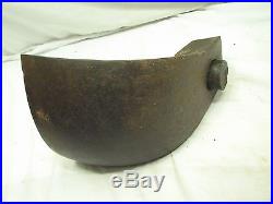 Antique Blacksmith Hand Forged/Wrought Iron Deep Bowl Adze Coopers Wood Tool