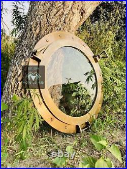 Antique Brass porthole Nautical Marine Ship Boat Window Style Port Hole