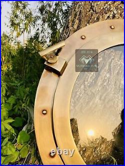 Antique Brass porthole Nautical Marine Ship Boat Window Style Port Hole