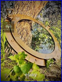 Antique Brass porthole Nautical Marine Ship Boat Window Style Port Hole