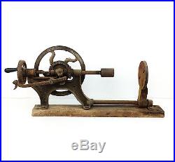 Antique Champion Blower Forge Co Lancaster PA No 206 Post Hand Crank Drill Press