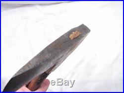 Antique Hand Forged Post Hole Mortising Axe Wood Tool Mortise Ax Brady/Snyder